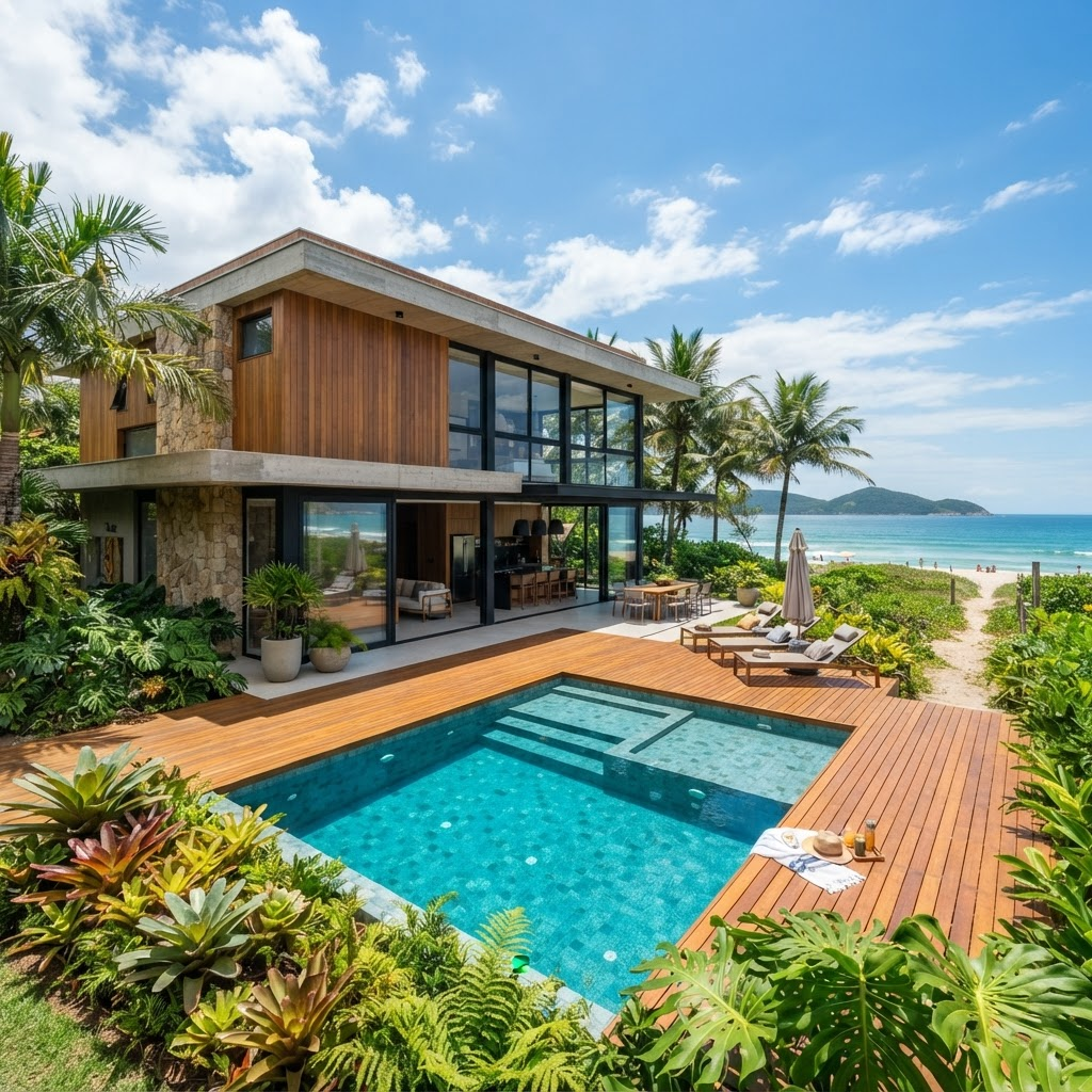 Casa com Piscina Privativa